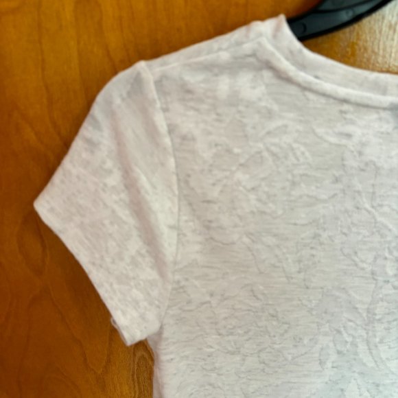 Simply Vera Vera Wang Women’s White Floral Short Sleeve Top PXS - Picture 9 of 13